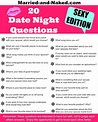 20 Sexy Date Night Questions for Married Couples free printable from ...