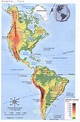 Mapa de America - Mapa Físico, Geográfico, Político, turístico y Temático.