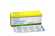 Comprar Capoten 50 mg Caja Con 60 Tabletas En Farmalisto Colombia