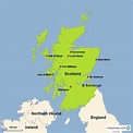 Map of Scotland in Europe | Scotland vacation, Scotland, Edinburgh scotland
