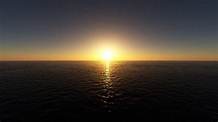 Wallpaper Sunrise, sea, horizon 2880x1800 HD Picture, Image