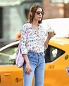 Alexa Chung in Jeans out in New York City | GotCeleb