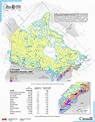 Online Map of Canada Population Density