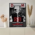 Depeche Mode Tour 2023 Music Band Poster ⋆ Vuccie