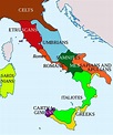 Picture Information: Map of Italian Peninsula
