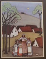 Rosemarie Belden Sunday Morning Lithograph Signed & Dated Quality Metal ...