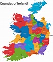 Ireland Map of Regions and Provinces - OrangeSmile.com