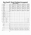 Ray Conniff- Brazil- Big Band Arrangement Sheet music for Piano, Alto ...