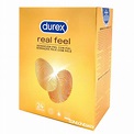 Condones Durex sin látex real feel 24 uds - Condones Mix
