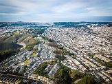 Aerial Photo of Daly City in California Stock Photo - Image of city ...