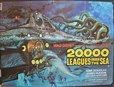 20,000 LEAGUES UNDER THE SEA, Original Jules Verne British Quad Cinema ...