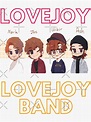 "lovejoy band tshirt - lovejoy poster - lovejoy sticker -lovejoy tshirt ...