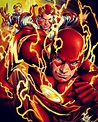 Flash Barry Allen, Dc Heroes, Comic Book Heroes, Comic Books Art, Comic ...