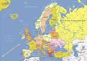 Europe Political Map | Map of Europe | Europe Map