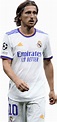 Luka Modric Real Madrid football render - FootyRenders