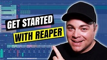How To Use Reaper DAW Tutorial for Beginners on Windows 10 - YouTube