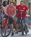 Schwarzenegger and son Joseph spend time together after workout ...