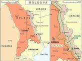 Mapa Transnistria