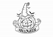 Dibujos De Halloween A Color Para Imprimir - Reverasite