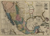 Map of Mexico 1848 : r/MapPorn
