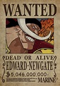 One Piece Wanted Poster - WHITEBEARD Digital Art by Niklas Andersen ...