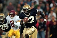 The Best Running Back in Notre Dame History: Julius Jones - One Foot Down
