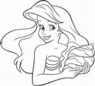 Las mejores 193 + Dibujos para colorear de la sirenita ariel y sus ...