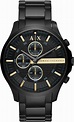 Armani Exchange Men's AX2164 Analog Display Analog Quartz Black Watch ...