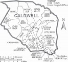 Caldwell County Maps