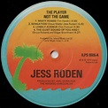 Jess Roden – The Player Not The Game (LP, Album) – akerrecords.nl
