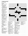 Chicago Tribune Crossword Puzzle Printable | Printable Crossword ...