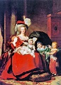 Portrait Of Marie Antoinette With Her Children