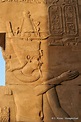 Faraón Ptolomeo VI con Nemes y barba postiza, templo de Kom Ombo - Egipto