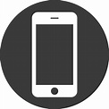 Download HD Telephone - Cell Phone Icon Circle Png Transparent PNG ...