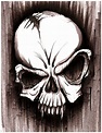 Skull Sketch by hardart-kustoms on deviantART | Skull sketch, Skulls ...