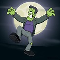 Cartoon Frankenstein | Fun Halloween Cartoon Monster