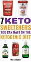 These keto approved sweeteners are THE BEST! They have no aftertaste ...