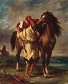 Eugene Delacroix: obrazy z tytułem i opisem