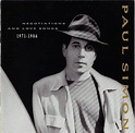 Paul Simon - Negotiations And Love Songs (1971-1986) (CD) | Discogs