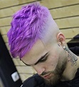 Mens Hairstyles 2018 Ideas | Men hair color, Men purple hair, Boys ...