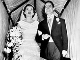 Sargent Shriver and Eunice Mary Kennedy at their wedding (With images ...