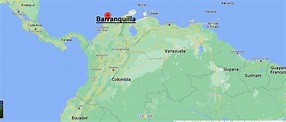 ¿Dónde está Barranquilla (Colombia)? Mapa Barranquilla (Colombia ...
