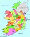 Mapa de Irlanda | Guao