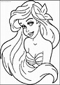 Dibujos de Ariel (La Sirenita) para colorear - Colorear24.com