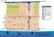 Mapa de San Bernardo ~ San Bernardo Info