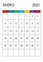 Calendario enero 2021 – calendarios.su