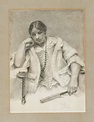 Kristian Zahrtmann. Marie Grubbe da hun har forladt Stig Høeg. 1903 | RKM