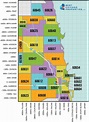 Chicago Map Of Zip Codes - Map