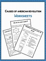 Causes Of The American Revolution Worksheet