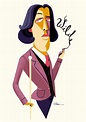 Oscar Wilde Portrait by Francisco Javier Olea